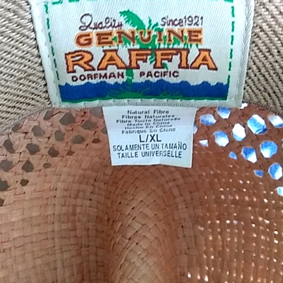 Genuine Raffia Dorfman Pacific Hat - Picture 4 of 4